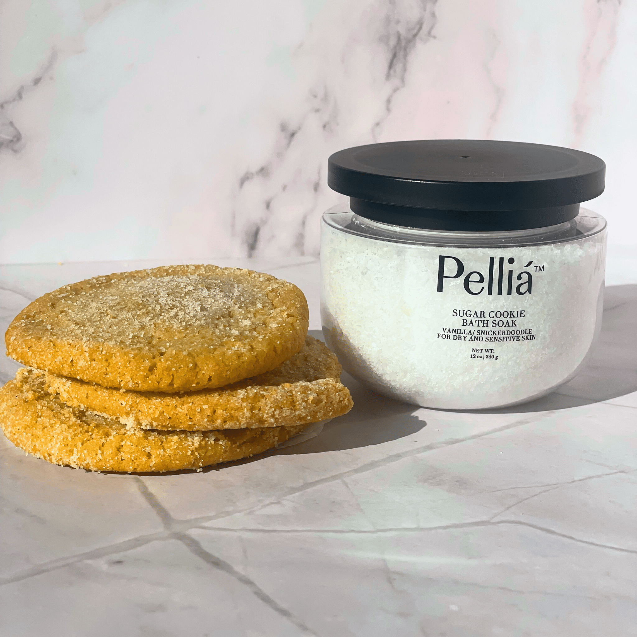 Sugar Cookie Aromatherapy Bath Soak for Stress Relief | Pelliá