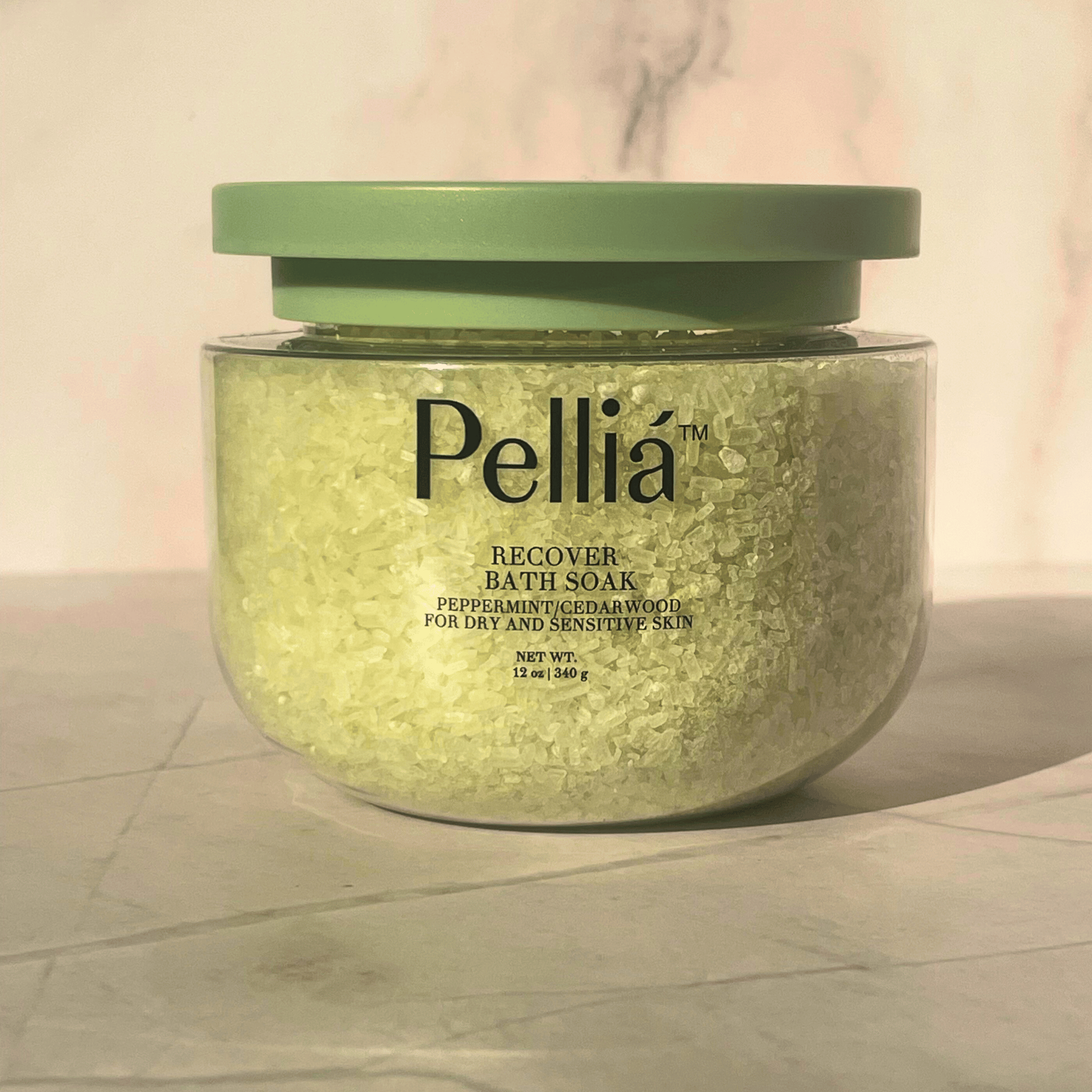 Recover- Peppermint and Cedarwood Bath Soak with Epsom and Dead Sea Salt